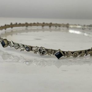 Virgins, Saints and Angels Silver+Onyx Halo😇